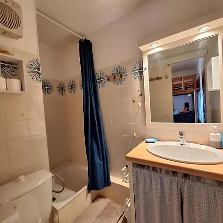 Cap D'agde - Lumineux 2 - 4 Personnes Terrasse Avec Vue アパート アグド