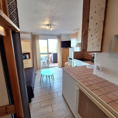 Cap D'agde - Lumineux 2 - 4 Personnes Terrasse Avec Vue Apartmán *