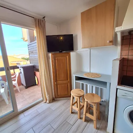 Apartamento Cap D'agde - Lumineux 2 - 4 Personnes Terrasse Avec Vue