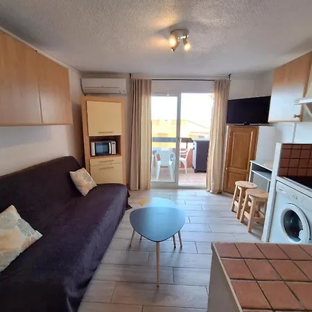 Cap D'agde - Lumineux 2 - 4 Personnes Terrasse Avec Vue Apartamento *